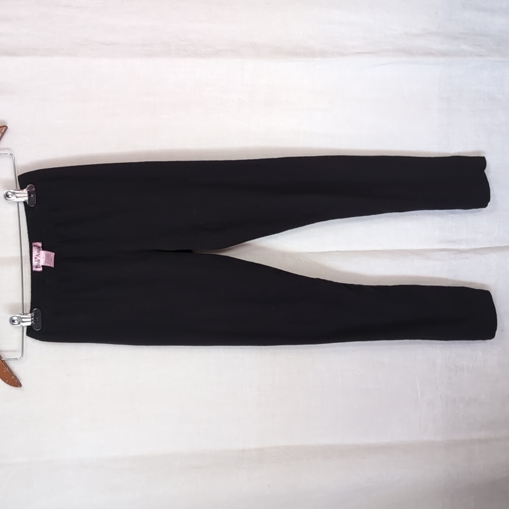 Pink Angel Black Stretch Legging Pant Size Girl's 14